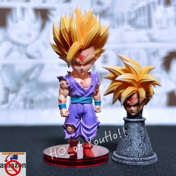 国内即日発送 DRAGON BALL ドラゴンボール フィギュア 孫悟飯 超サイヤ人 Power スタジオ GK完成品