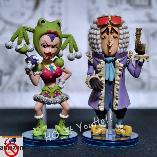 国内即日発送 ONEPIECE ワンピース フィギュア バロックワークス Mr.7 & ミス・ファーザーズデー YZ スタジオ GK完成品 POP P.O.P