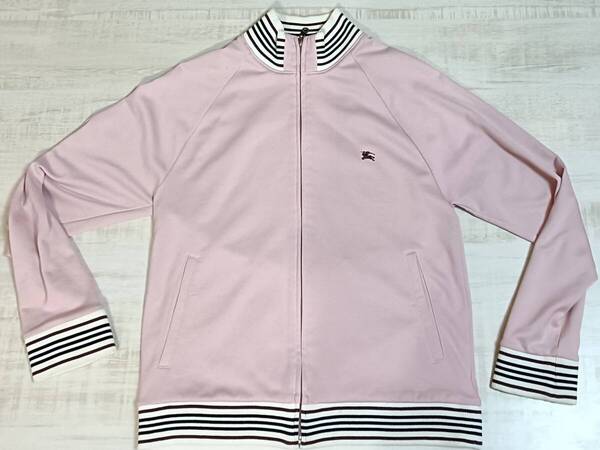 ★送料無料!! 美品 希少色 BURBERRY BLACK LABEL バーバリーブラックレーベル トラックジャケット ブルゾン L相当 ノバチェック 三陽商会