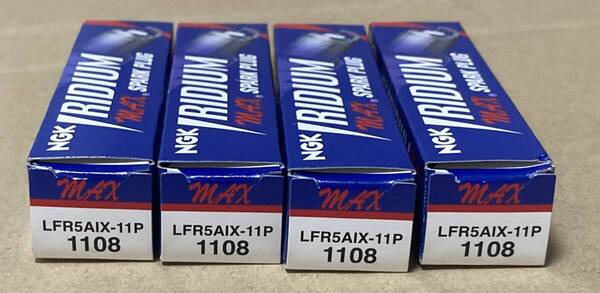 NGK イリジウムMAX LFR5AIX-11P (1108) 4本 アルファード ヴェルファイア 2.5L AGH30W AGH35W
