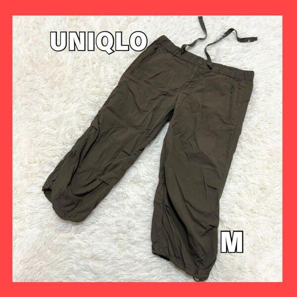 UNIQLO ユニクロ カーゴパンツ 七分丈 アウトドア ウエストストラップ M