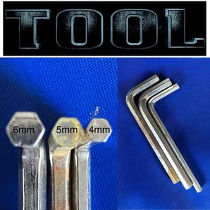 ヘキサゴンレンチ 六角レンチ 4mm 5mm 6mm 3本セット 六角L型レンチ 手作業工具 車載工具