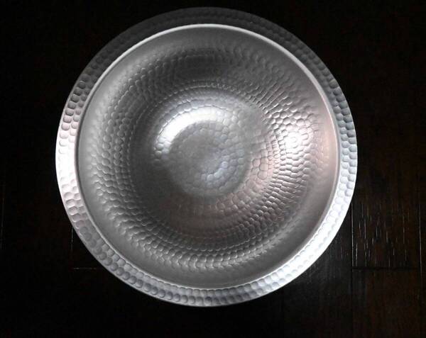 中古 谷口金属 うどんすき鍋 シルバー 36cm アルミニウム製 現状渡し品 TANIGUCHI KINZOKU LTD. RIBBON
