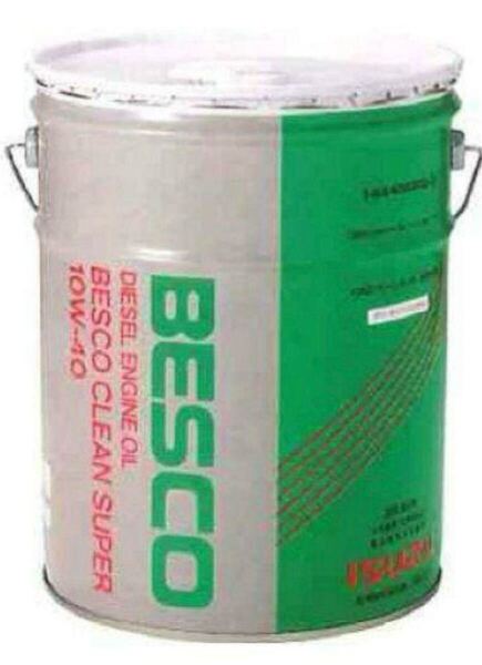 いすゞ純正 ベスコ(BESCO)エンジン オイルクリーンスーパー10W-40新品未使用 送料込