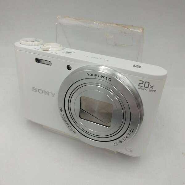中古 SONY Cyber shot DSC-WX350 デジタルビデオカメラ ホワイト FHD 撮影 4Kビデオ コンパクトデジタルカメラ