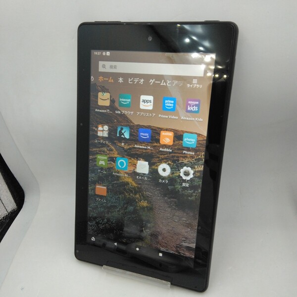 中古 美品 Amazon Fire7 第9世代 ブラック 初期化済 おまけケース付き