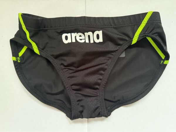 【新品・未使用】arena アリーナ 競泳水着 競パンVパン ARN-1023M BKYL fina承認 サイズM アクアアドバンスト リミック 大会使用可