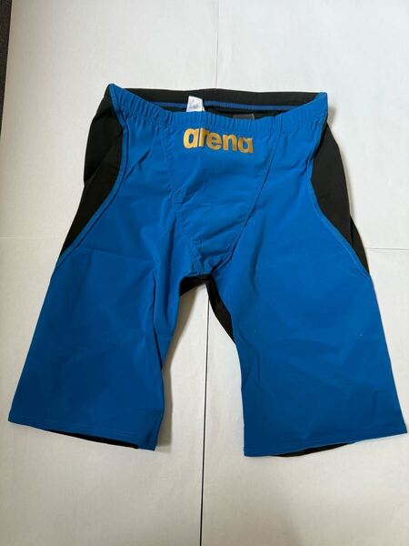 【中古】arena アリーナ 競泳水着 競パン ARN-3011M BUGD fina承認 サイズL 大会使用可 5/18出品
