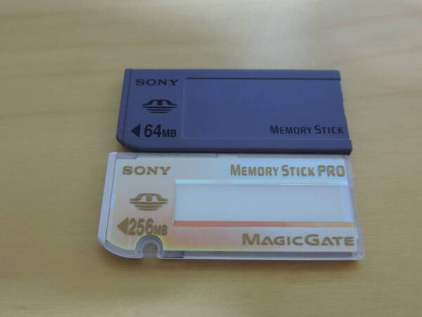 SONY/ソニー メモリースティック Pro 64/256MB MSA-64A/MSX-256 159K
