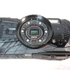PENTAX/ペンタックス optio WG-2 本体/バッテリー/充電器(社外) 動作品 160K