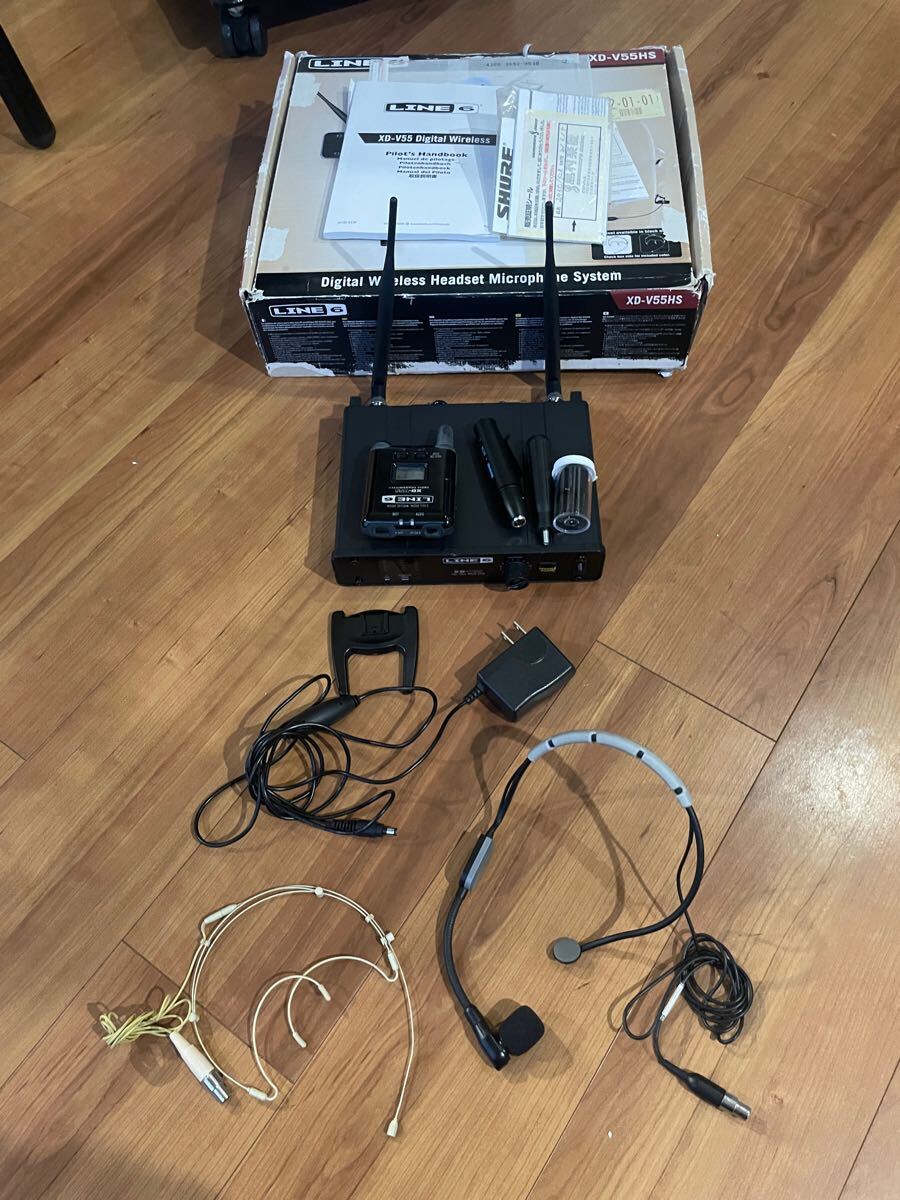 配信機器・PA機器・レコーディング機器 LINE6 XD-V55 LINE6 XD-V55 Wireless System ライン・シックス ワイヤレス
