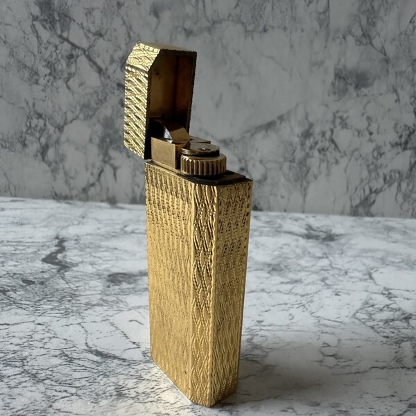 Cartier カルティエ ガスライター 五角形 ゴールド