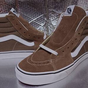 VANS SK8-HI WALNUT BROWN 27cm 新品 アウトレット 箱無 送料無料 ★ バンズ スケートハイ 茶