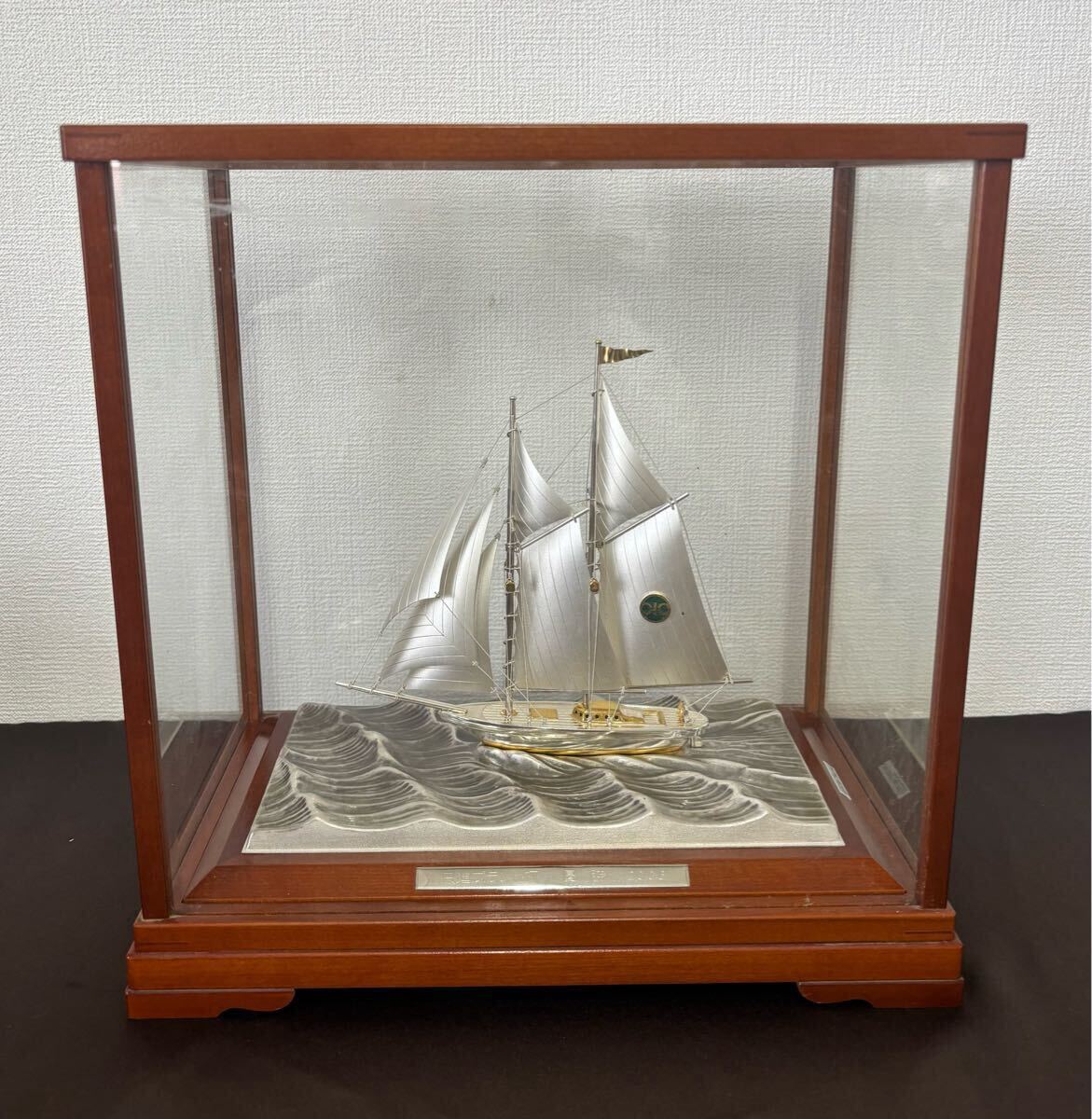 鳳凰宝船 七福神 4号｜銀製ガラスケース : HIKARI GALLERYヤフー