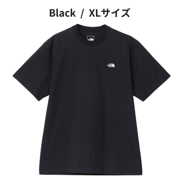 即決☆ノースフェイス ヌプシ コットン 半袖Tシャツ K/XLサイズ ブラック 黒 吸汗速乾 ヌプシ フラッシュドライヌプシコットンティー