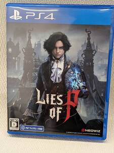 【M】美品☆PS4 ソフトLIES◆◇LIES OF P ライズオブP NEOWIZ PS5アップグレード対応 中古品