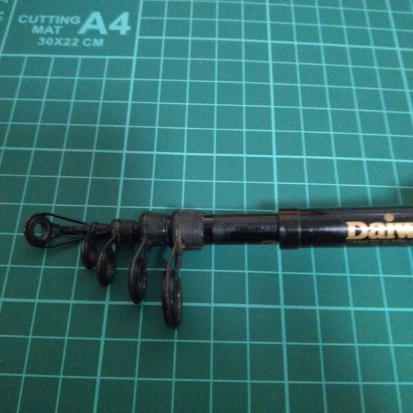 DAIWA カーボキャストミニ 56ML (5T) テレスコ キャスティング パックロッド 仕舞寸約41cm