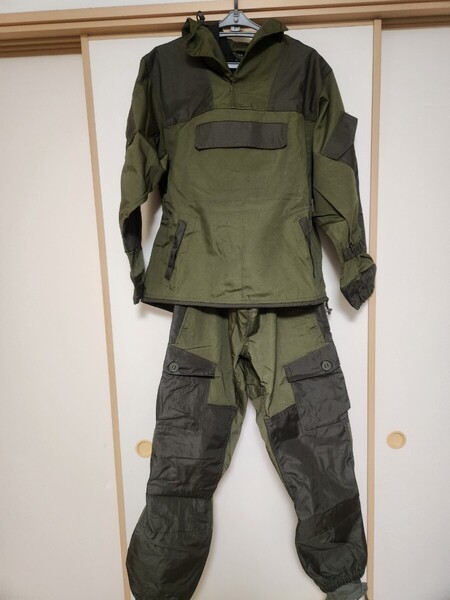 Gorka4 (ゴルカ4)、Mサイズ 上下セット、オリーブトラブ (OD)/ BDU / ジャケット、パンツ セット コンバットシャツ カーゴパンツ、Gorka-4