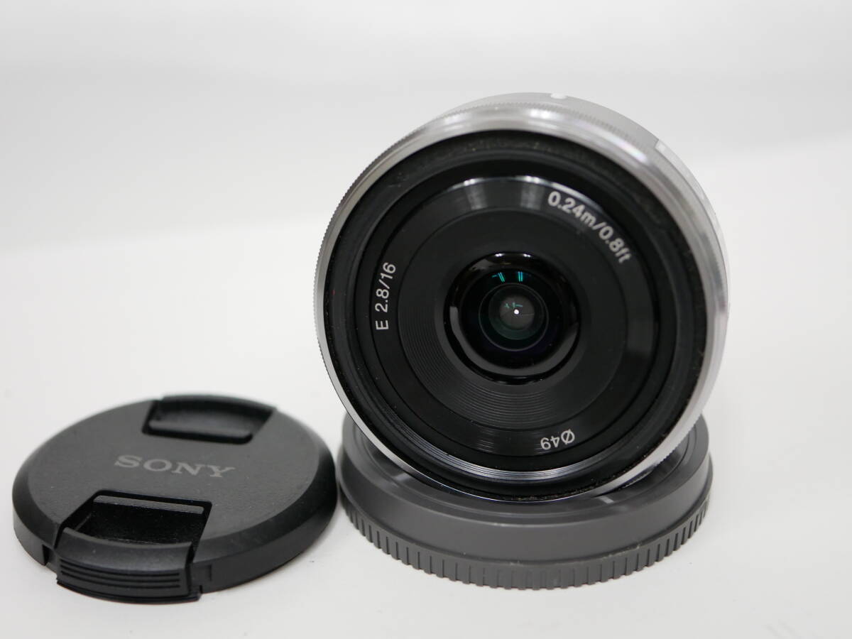 Yahoo!オークション -「ソニー パンケーキレンズ e 16mm f2.8