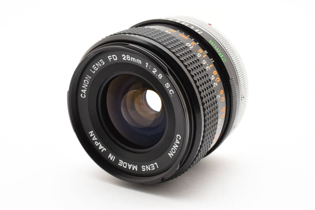 FD28mm F2.8 S.C. - キヤノンカメラミュージアム
