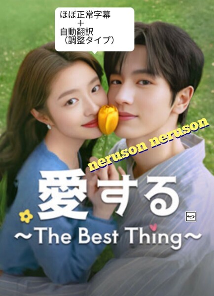 愛する~The Best Thing~(正常+調整字幕)ジャン・リンホー、シュー・ルオハン 中国ドラマ