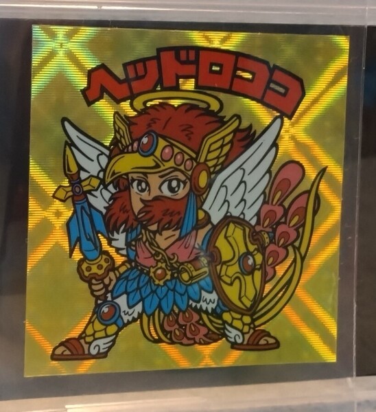 ビックリマン スペシャルセレクション BM FOREVER ヘッドロココ 赤ロゴ 金 スクエア レアロゴ 5期P2