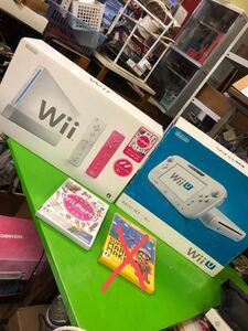 中古 箱入り 2セット Wii本体 Wiiリモコンプラス2個 Wiiパーティ同梱版 Wiiu ベーシックセット Nintendo シロ 任天堂 Wii Wiiリモコン