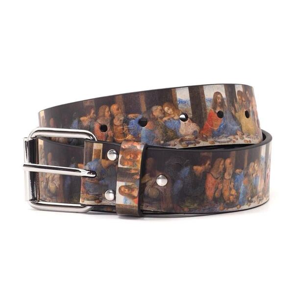 Supreme Last Supper Leather Belt L size