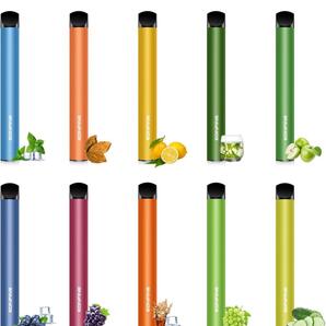 電子タバコ 使い捨て 10風味セット VAPE ベイプ 22000回吸引可能