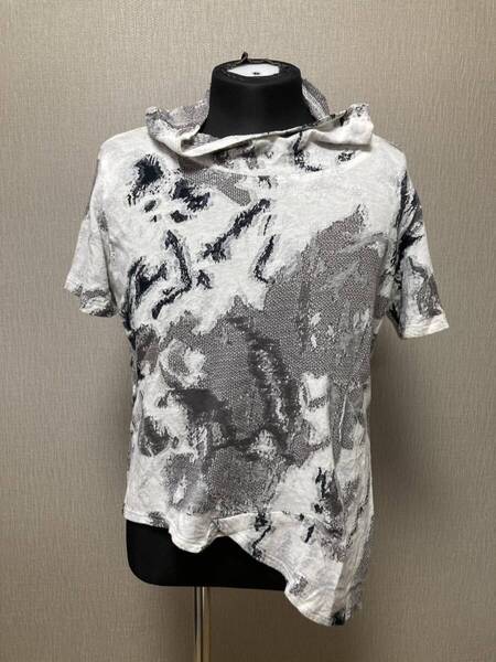 sensounico センソユニコ 慈雨 ジウトップス カットソー 古着 レディース 半袖 夏 40 綿100 慈-5-213
