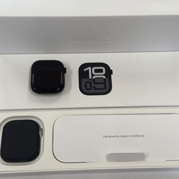 ☆即決 未使用 100% Series10 ジェットブラックアルミニウム Apple Watch 46mm アップルウォッチ シリーズ10 アップルウォッチ 807