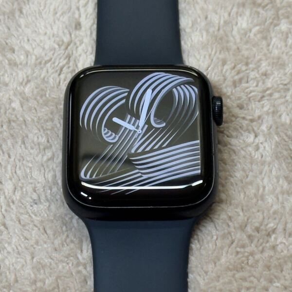 ☆即決 バッテリー100% Apple Watch SE2 44mm ミッドナイトアルミニウム アップルウォッチ GPSモデル 第2世代 827