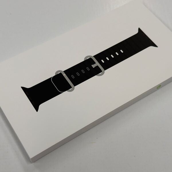 ★即決 未使用 Apple Watch ultra ブラック ナチュラル オーシャンバンド 49mm アップルウォッチ ウルトラ バンド 純正 860