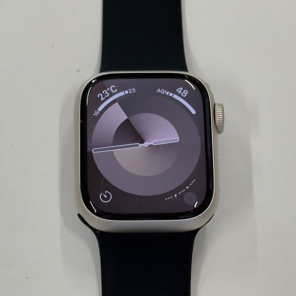 ☆即決 バッテリー97% Apple Watch series8 41mm スターライトアルミニウム アップルウォッチ GPSモデル シリーズ8 861