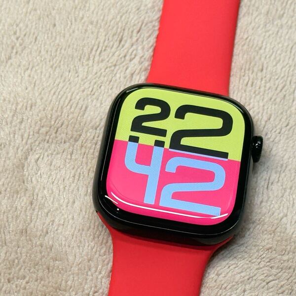 ☆即決 最新 美品 Series10 ジェットブラックアルミニウム Apple Watch 46mm アップルウォッチ シリーズ10 アップルウォッチ 931