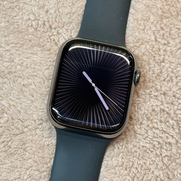 ☆即決 バッテリー94% グラファイトステンレス Apple Watch series9 45mm アップルウォッチ GPS+Cellular シリーズ9 872