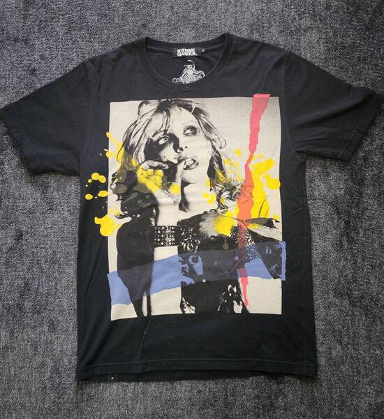 【美品】HYSTERIC GLAMOUR ヒステリックグラマー 半袖Tシャツ 黒