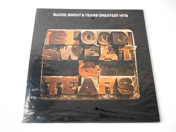 BLOOD, SWEAT & TEARS ブラッド・スウェット&ティアーズ/GREATEST HITS<2012年リリース180g重量盤見開きジャケット未開封輸入盤LP>
