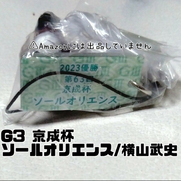 【競馬】アイドルホース ミニコレクション キーホルダー ストラップ G3 京成杯 ソールオリエンス / 横山武史