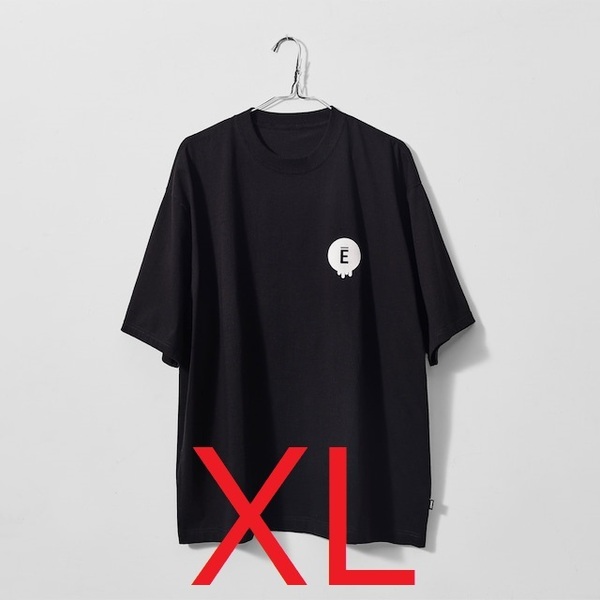 CIRCLE DRIP T-SHIRT BLACK ENNOY エンノイ Tシャツ tee 黒 日本製 新品未開封