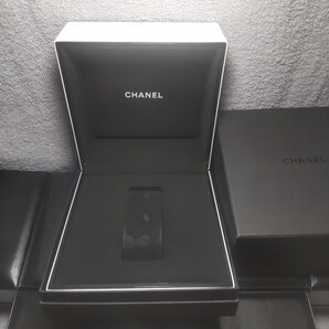 CHANEL 純正 シャネル 時計 箱 ウォッチ ケース ボックス 白 内箱 黒 外箱 化粧箱 空箱 BOX 正規 ボックス 保護 収納 付属品 011 送料込み