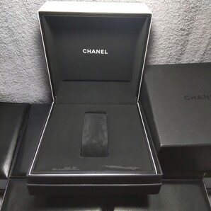 CHANEL 純正 シャネル 時計 箱 ウォッチ ケース ボックス 白 内箱 黒 外箱 化粧箱 空箱 BOX 正規 ボックス 保護 収納 付属品 013 送料込み