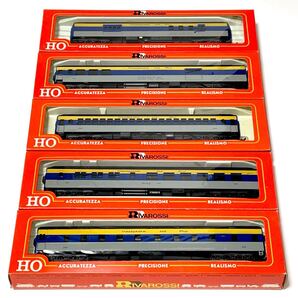 アメリカ型HO リバロッシ プルマンスタンダード ヘビーウェイト客車 チェサピーク&オハイオ鉄道 5両編成 送料込 Chesapeake&Ohio