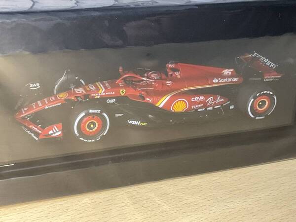 1/43 ルックスマート フェラーリ SF24 2024 サウジアラビアGP #16 C.ルクレール