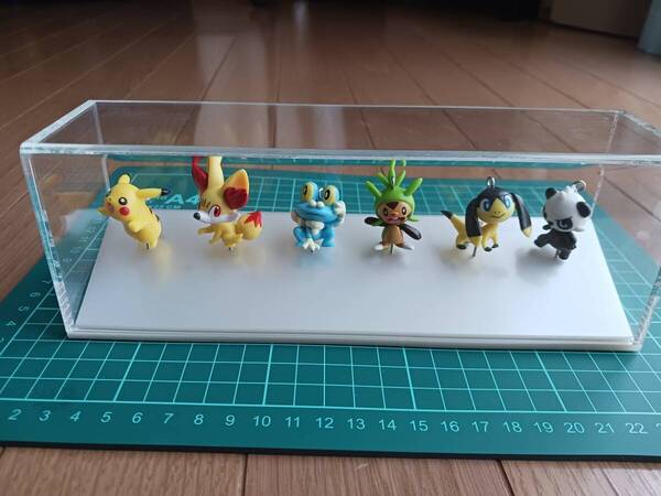 ☆DyDo×ポケモン フィギュアストラップ ダイドードリンコオリジナル 全6種☆サンプル コレクション アクリルケース入り 非売品☆送料込み