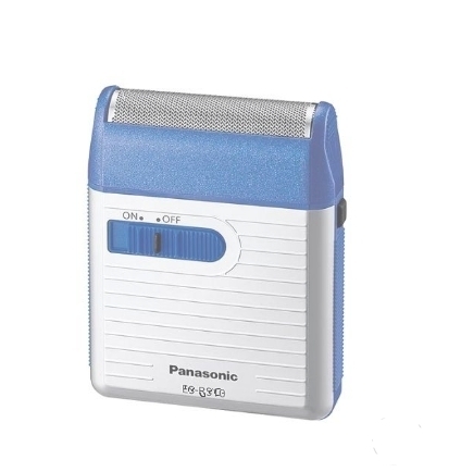 新品 Panasonic メンズシェーバー シルバー調1枚刃 乾電池式 電動シェーバー パナソニック 電気シェーバー ひげそり 髭剃りヒゲ男 携帯旅行
