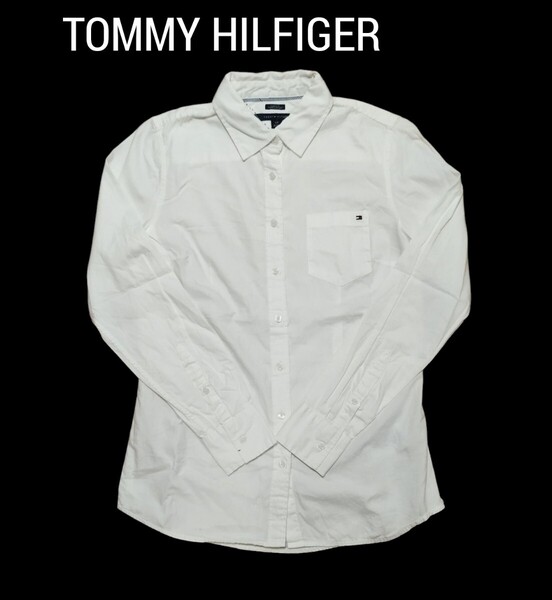 【美品】TOMMY HILFIGER(トミーヒルフィガー)長袖シャツ S