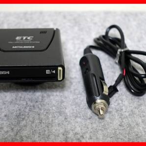★送料無料 中古品 アンテナ一体型ETC車載器 MITSUBISHI EP-9U56V 三菱電機株式会社 シガーソケット用プラグ★