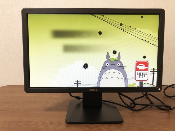 DELL 18.5インチLEDワイド液晶モニター E1914Hc ACケーブル付 ノングレア 液晶ディスプレイ VGA・DisplayPort 動作確認済み