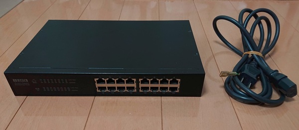☆【I・O DATA】 Gigabit Ethernet対応スイッチングハブ(16ポート) ☆ ETG-ESH16NA ☆